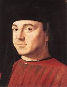 Antonello da Messina Portrait of a Man  kjjjkj oil painting artist